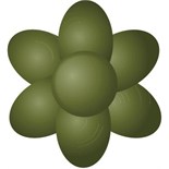  Foto: SUGARFLAIR Paste Colours - SPRUCE GREEN - 25gs