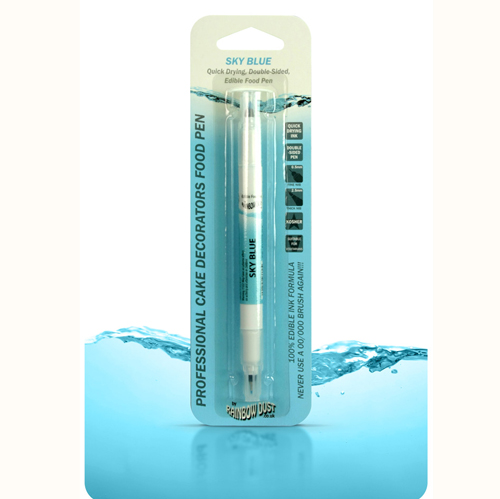  Foto: Pennarello Alimentare Doppia Punta - Sky blue