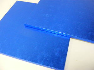  Foto: Cake board quadrato blu 35 cm