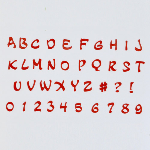  Foto: Fmm - tagliapasta lettere alfabeto e numeri magical