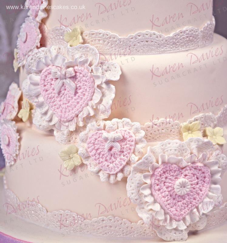 Karen Davies - Cuore a uncinetto