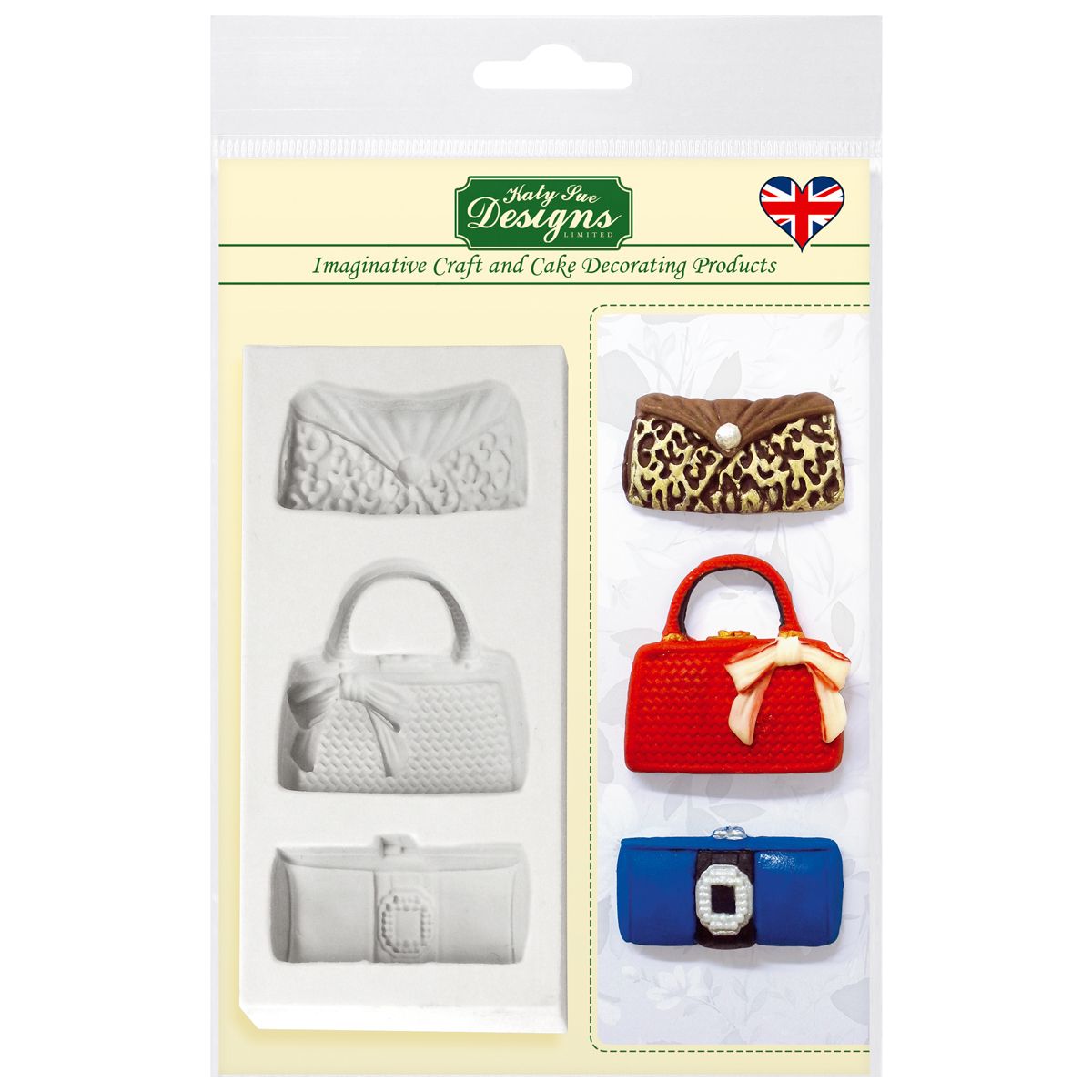  Foto: Katy Sue - stampo silicone borsa