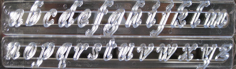  Foto: FMM Tagliapasta Alfabeto Script Minuscolo