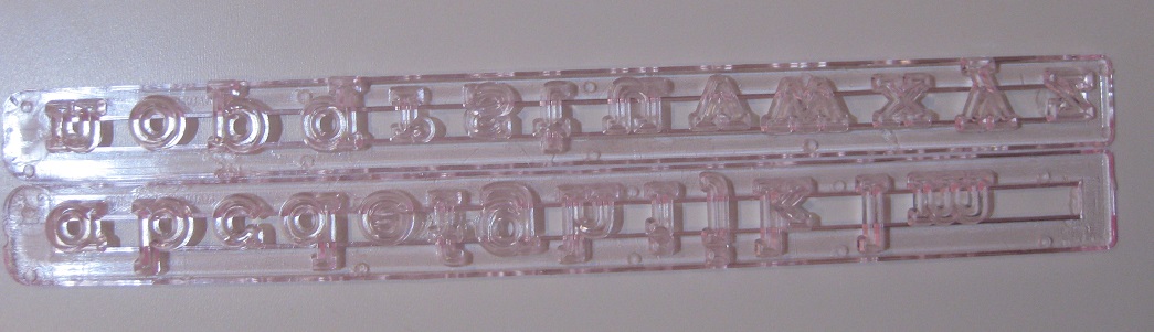 Tagliapasta Fmm Alphabet - Minuscolo