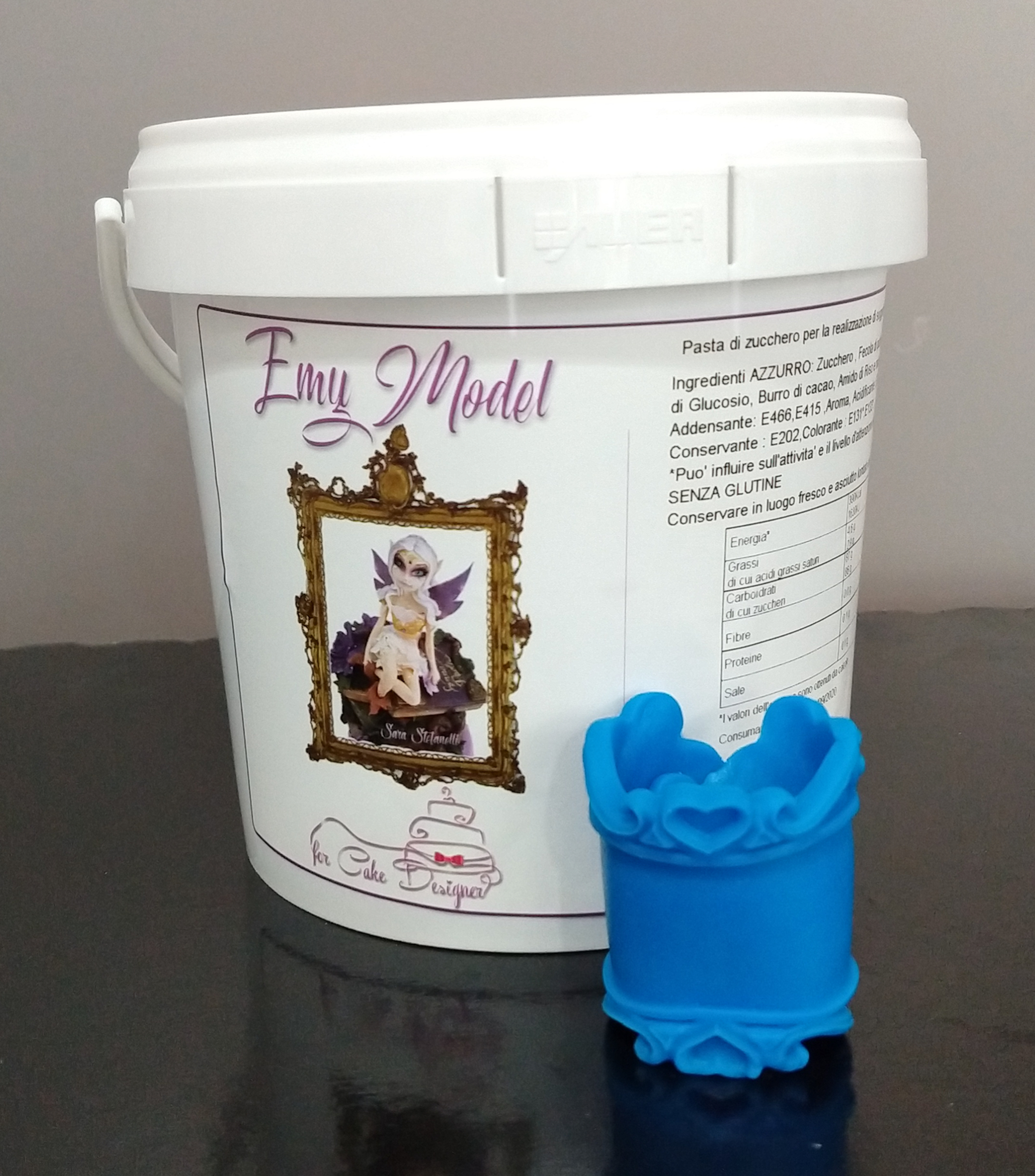 Emy Model PLASTICA Blu Brillante 1 kg