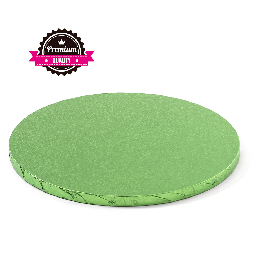  Foto: Decora - Cake board verde chiaro 36 cm x 1,2 cm