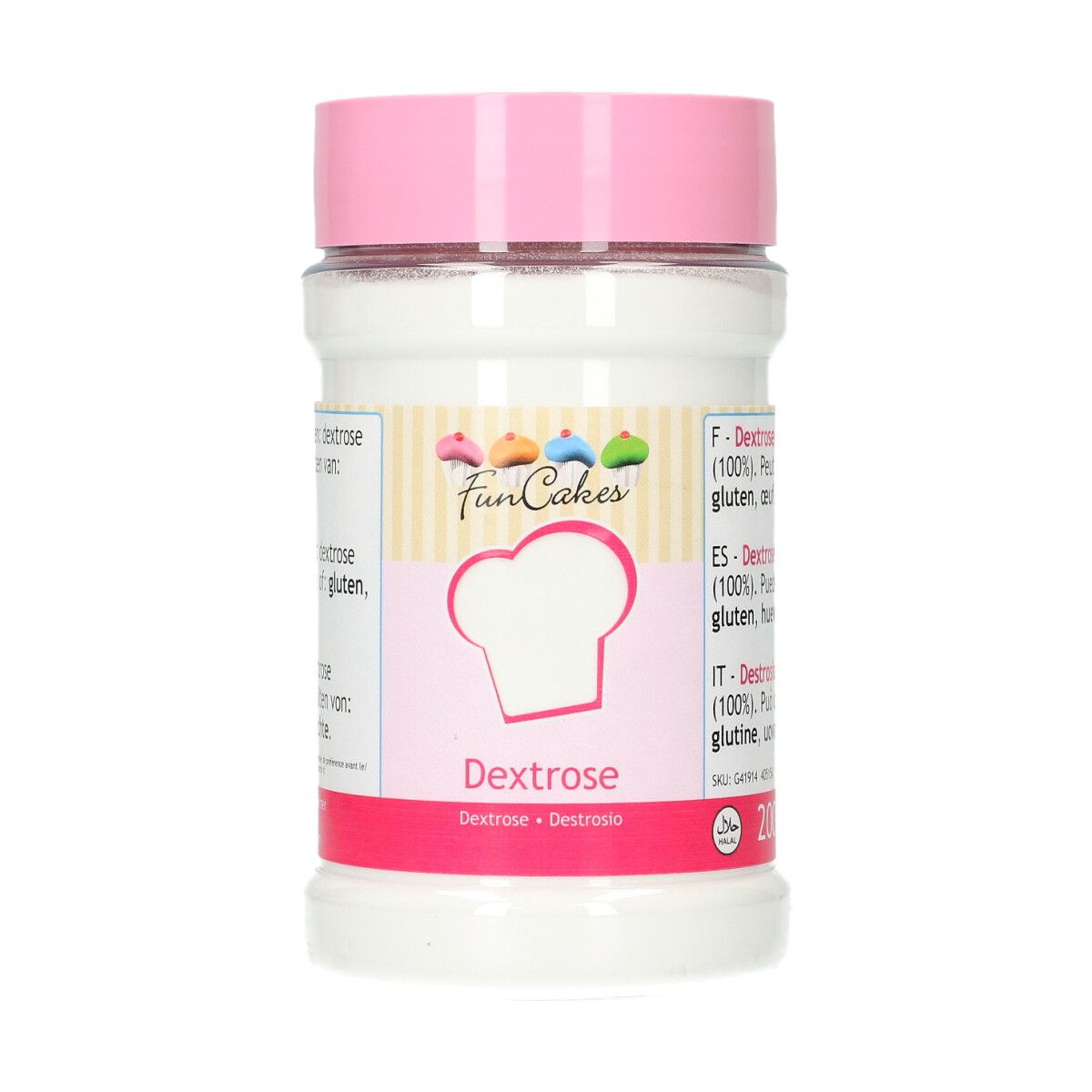  Foto: FUNCAKES destrosio 200G