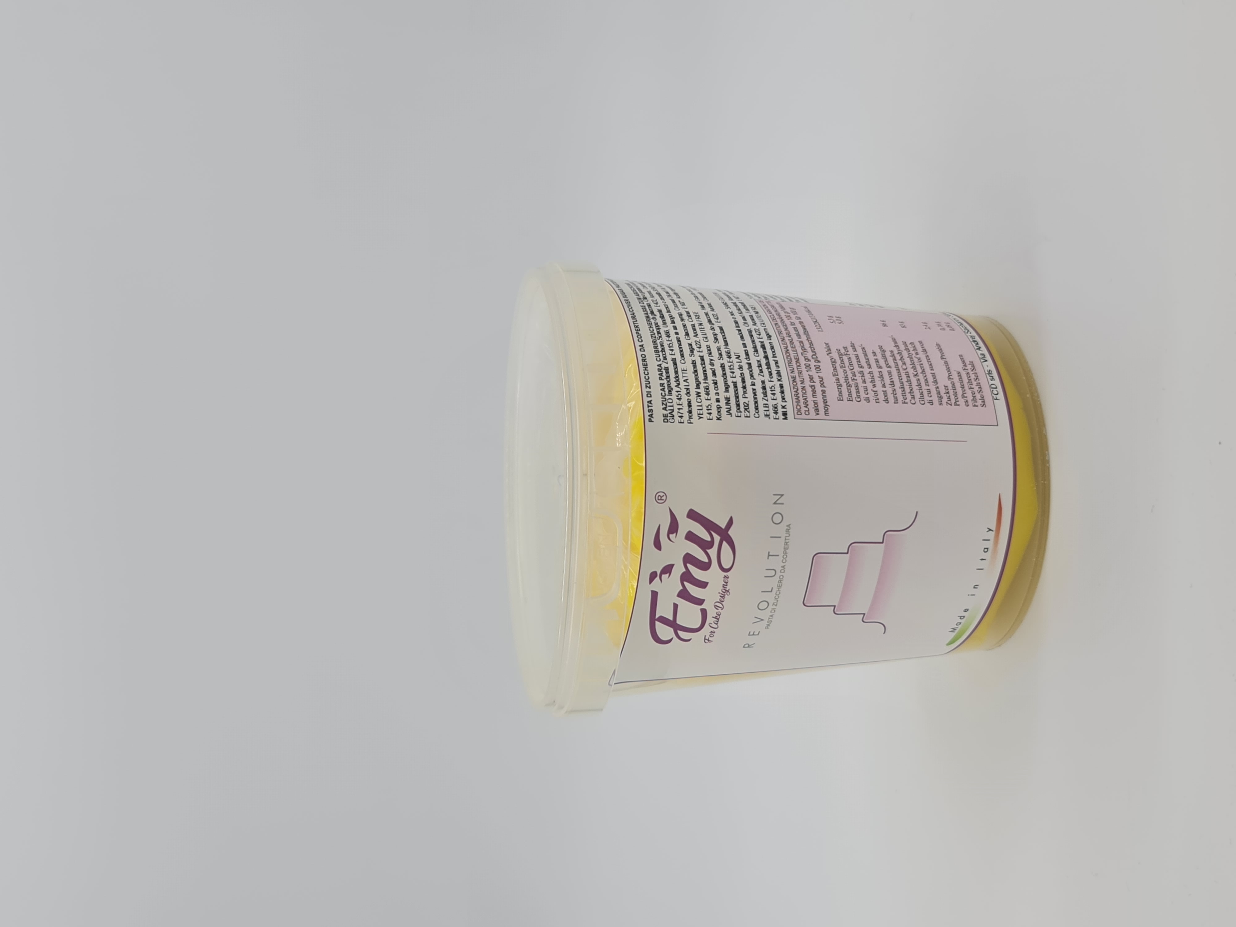 For Cake Designer - Emy revolution gialla 1 kg