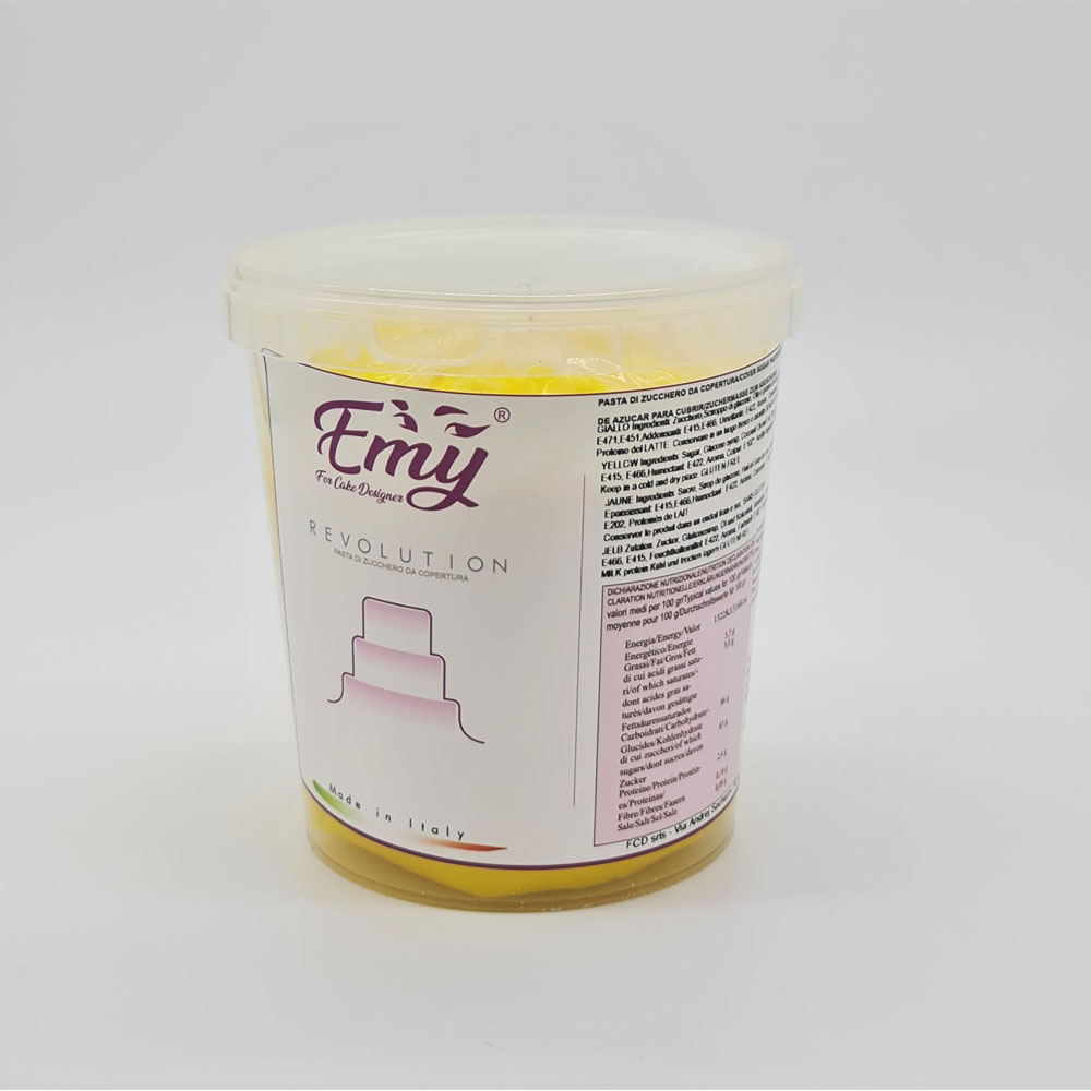 For Cake Designer - Emy revolution gialla 1 kg