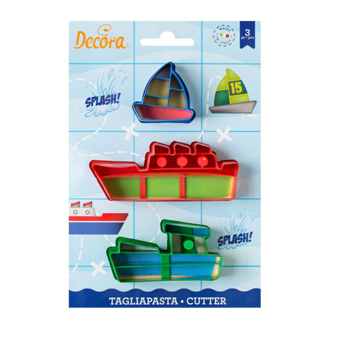 JEM - Tagliapasta per Cake Design - Delfino & Balena, Confezione da 2