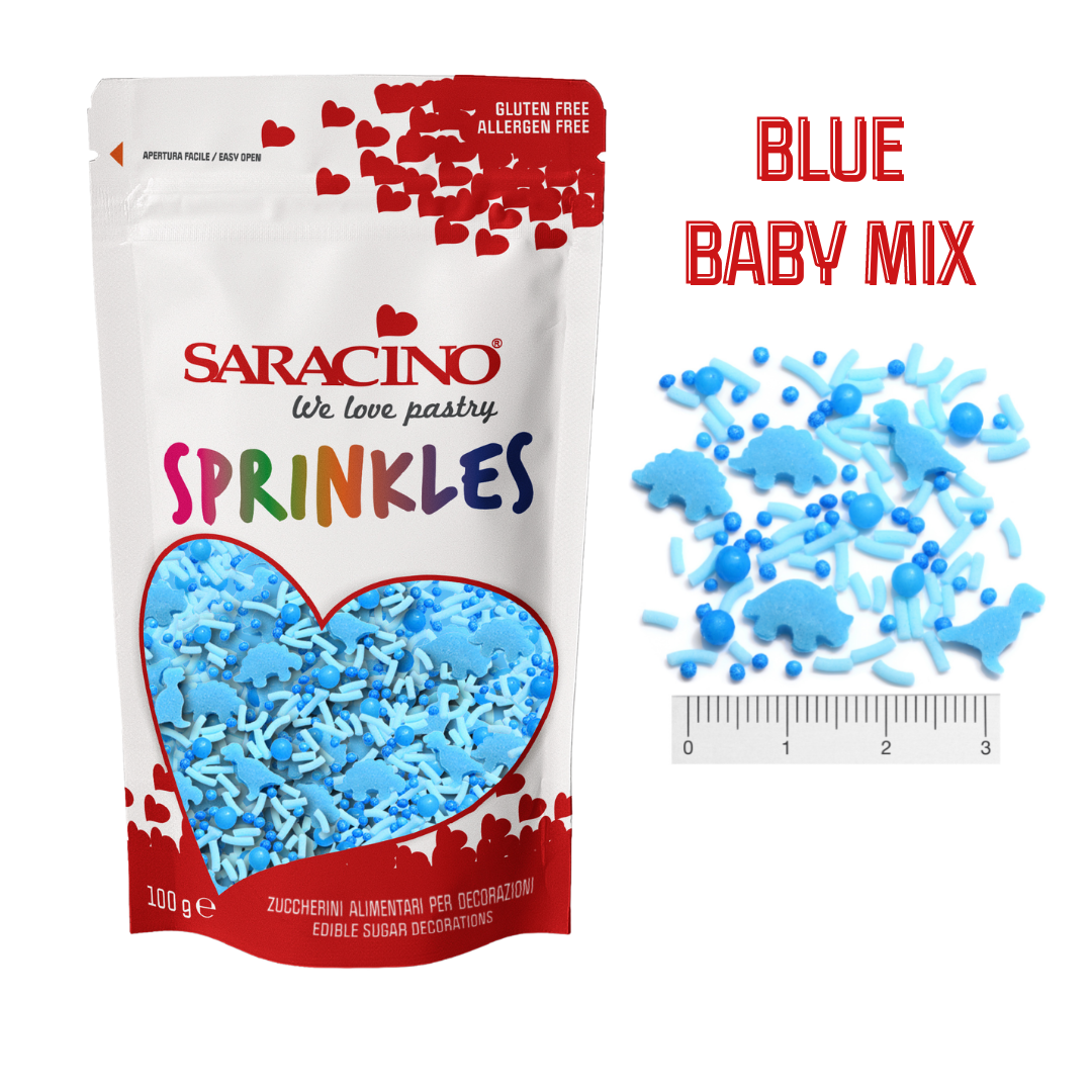  Foto: SARACINO - Sprinkles Blue Baby mix 100 gr