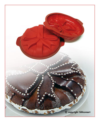 per decorare torte pasta di zucchero Stampo in silicone a forma di fiocco cioccolato 