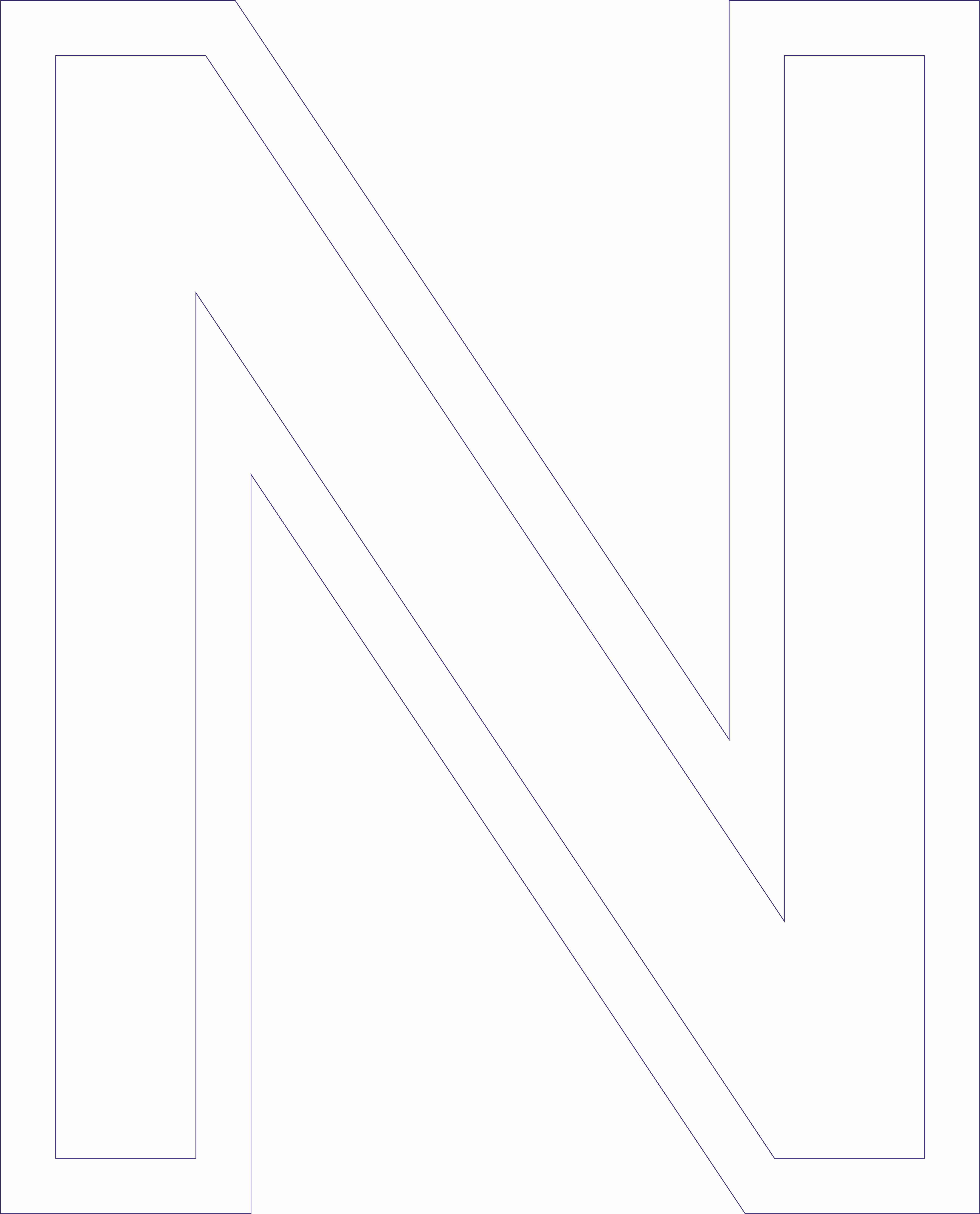  Foto: Lettera in Polistirolo - N Altezza 50 cm