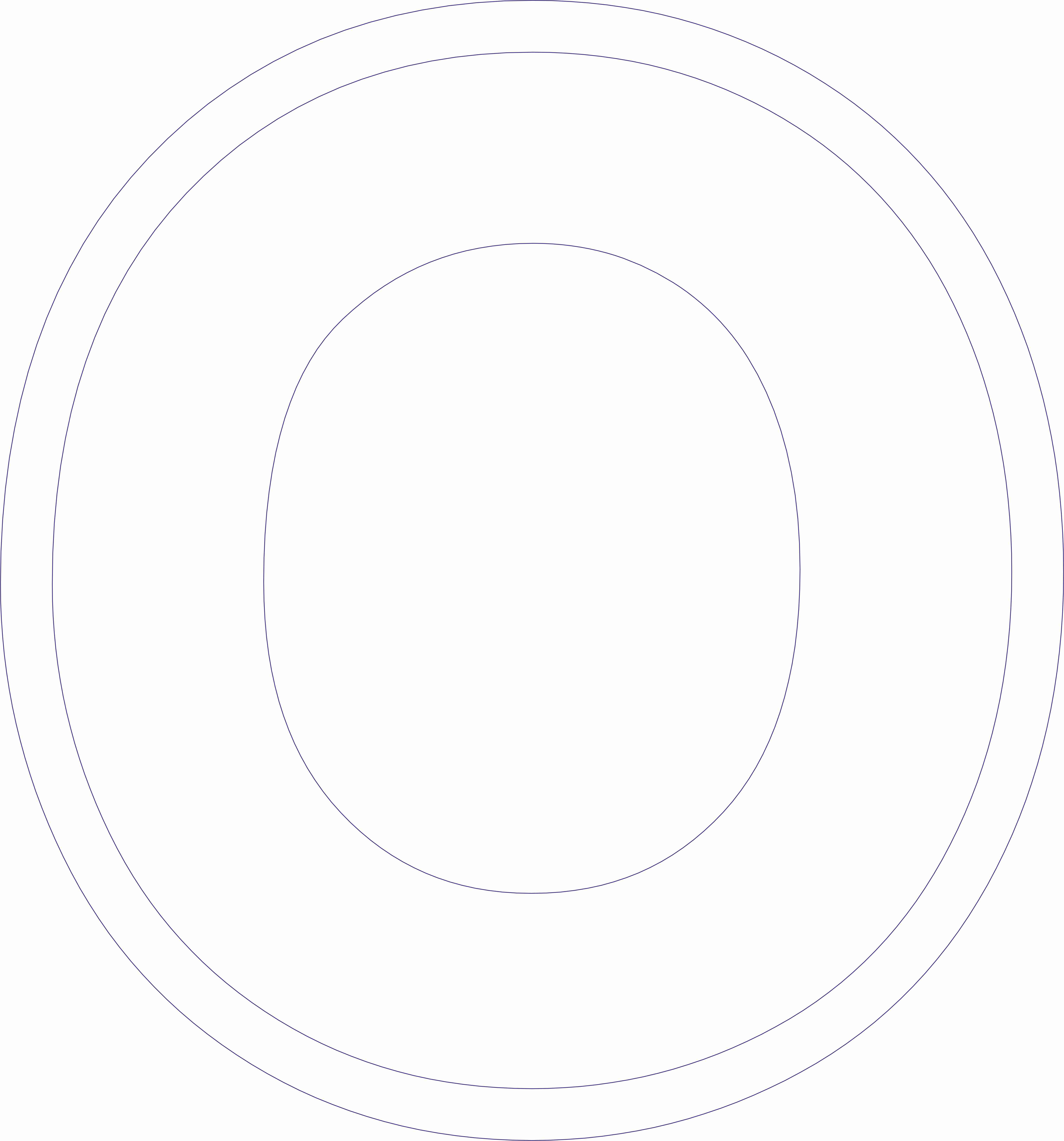  Foto: Lettera in Polistirolo - O Altezza 50 cm