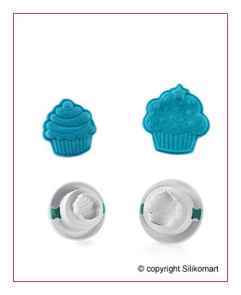 Tagliapasta 3D cutter cup cakes Silikomart