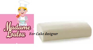  Foto: MADAME LOULOU Pasta da modellaggio bianca 1kg.