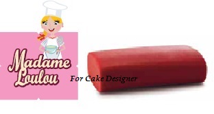  Foto: MADAME LOULOU Pasta da modellaggio rossa 1kg.