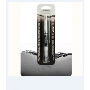  Foto: Pennarello Alimentare Doppia Punta - Jet Black